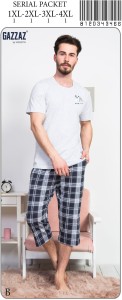 Piżama Męska 812034  4-PAK