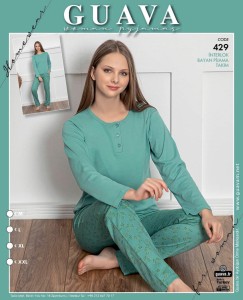 Piżama Damska INTERLOCK 429   5-PAK