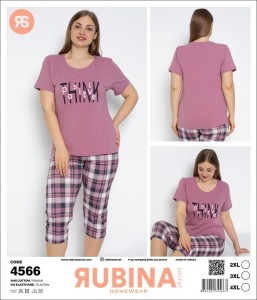 Piżama Damska 4566   3-PAK 