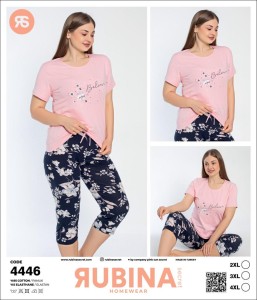 Piżama Damska 4446   3-PAK   