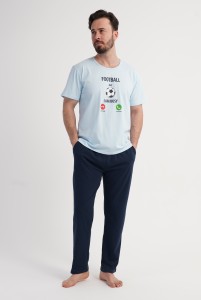 Piżama Męska 601102 5XL-7XL 3-PAK